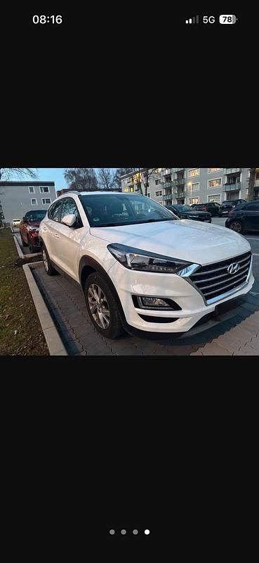 Gebraucht Hyundai Tucson 177 PS (130 kW) 2020 Weiß SUV