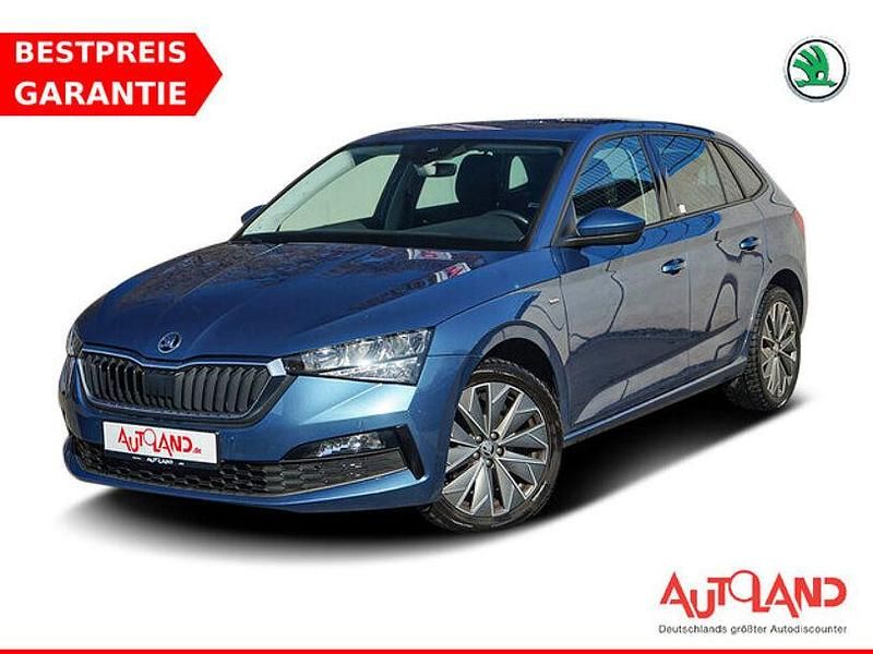 Gebraucht Skoda Scala Clever 110 PS (80 kW) 2021 Blau Kleinwagen