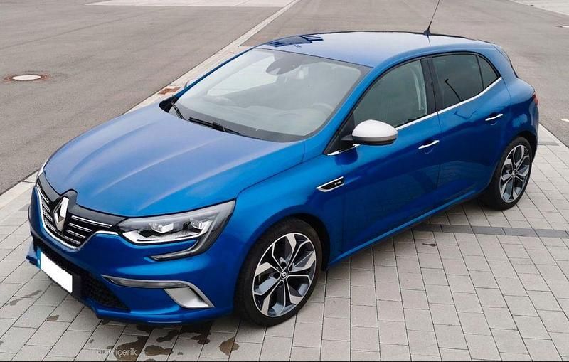 Blau Gebraucht 2016 Renault Mégane GT Line GT-Line Limousine | 13.000 € (Fairer Preis) - Bild 1/4
