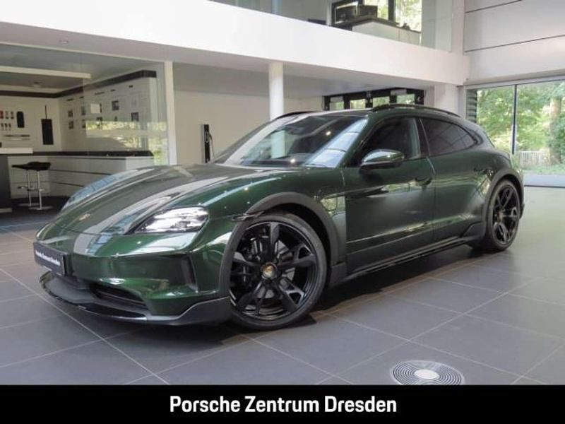 Oakgrünmetallic neo Gebraucht 2025 Porsche Taycan Cross Turismo Kombi | 125.900 € - Bild 1/4