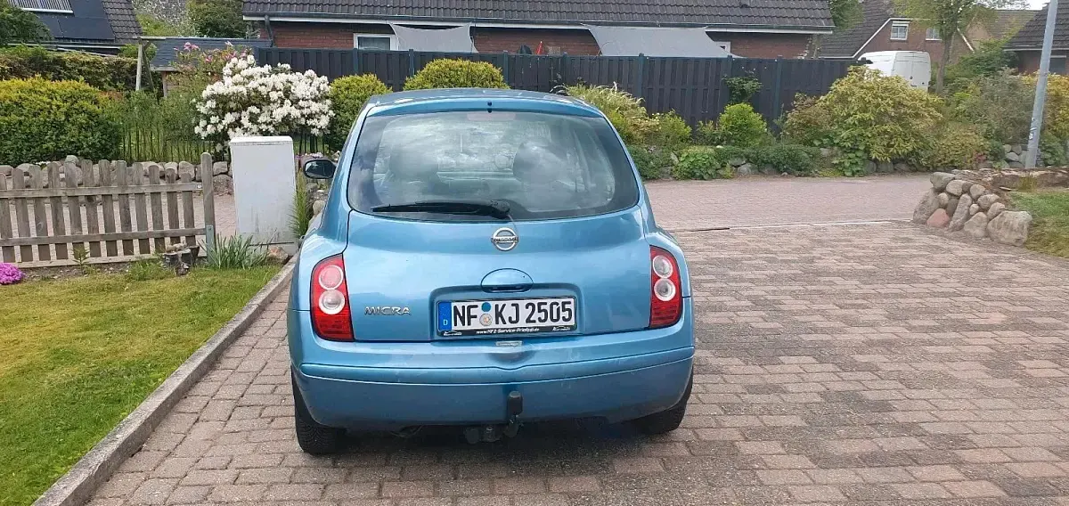 Gebraucht Nissan Micra 80 PS (58 kW) 2008 Blau Kleinwagen