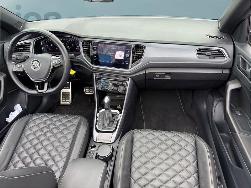 Gebraucht VW T-Roc Cabriolet 150 PS (110 kW) 2021 Weiß Cabrio
