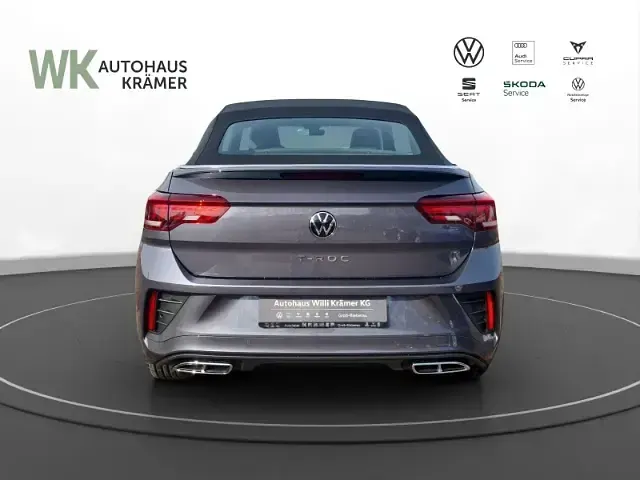 Gebraucht VW T-Roc Cabriolet R-line 150 PS (110 kW) 2026 Grau Cabrio
