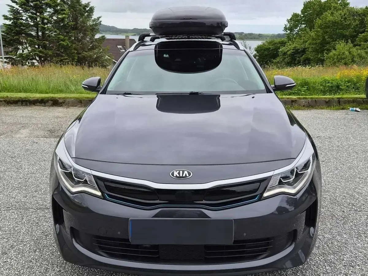 Gebraucht Kia Optima Active 205 PS (150 kW) 2018 Grau Kombi