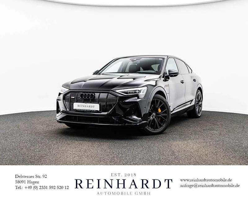Gebraucht Audi e-tron Sportback Black Edition 230 kW (313 PS) 2023 Mythosschwarz metallic SUV