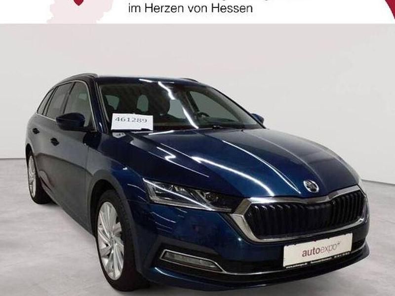Blau Gebraucht 2021 Skoda Octavia Limousine | 20.389 € - Bild 1/4