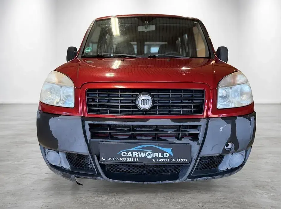 Gebraucht Fiat Doblò Active 77 PS (56 kW) 2008 Rot Van / Kleinbus