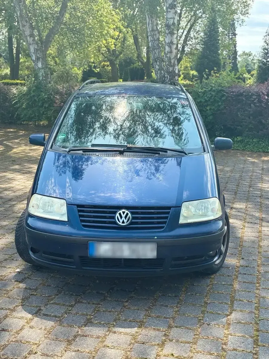 Gebraucht VW Sharan 136 PS (100 kW) 2004 Blau Van / Kleinbus