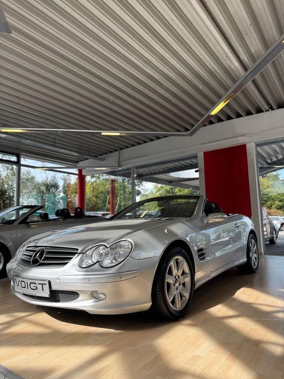 Gebraucht Mercedes SL350 245 PS (180 kW) 2003 Silber Cabrio