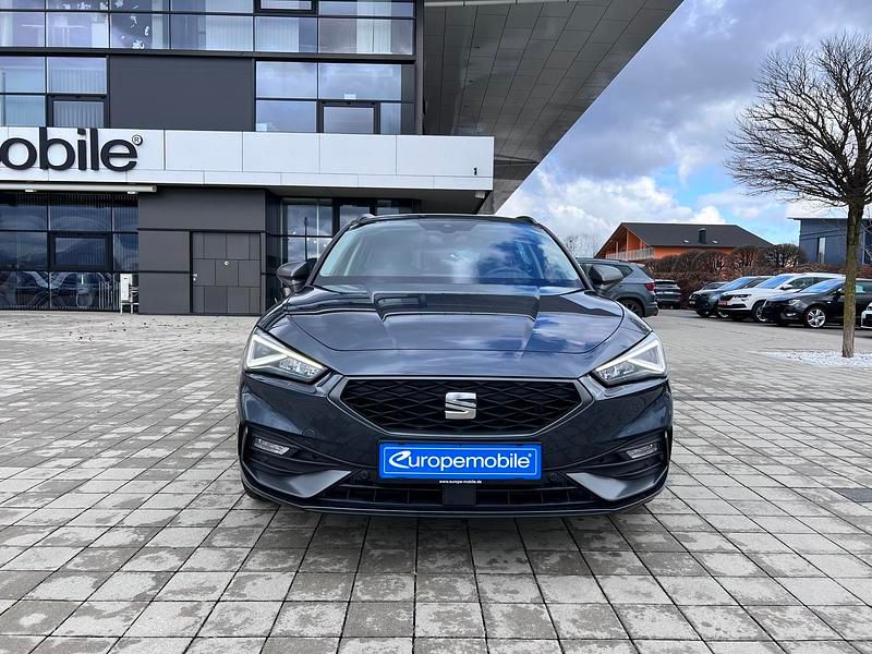 Gebraucht Seat Leon FR 150 PS (110 kW) 2022 Magnetic grau metallic Kombi