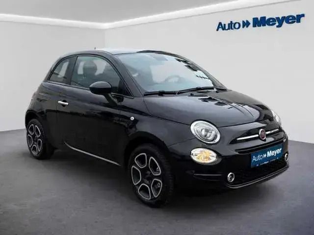 Schwarz Gebraucht 2023 Fiat 500 Club Kleinwagen | 12.490 € (Guter Preis) - Bild 1/3