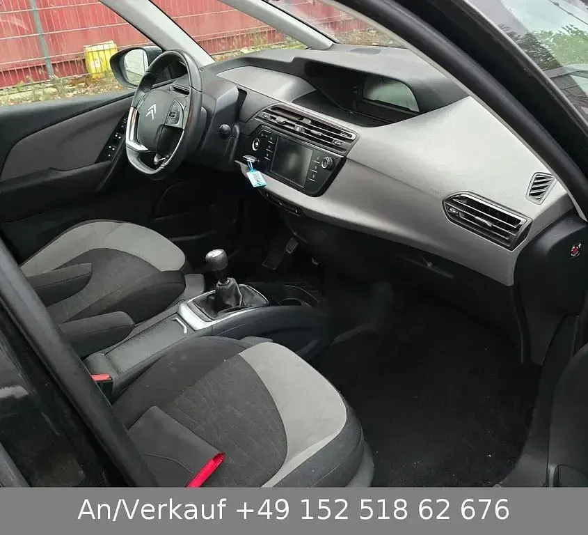 Gebraucht Citroën C4 SpaceTourer 116 PS (85 kW) 2014 Schwarz Van / Kleinbus