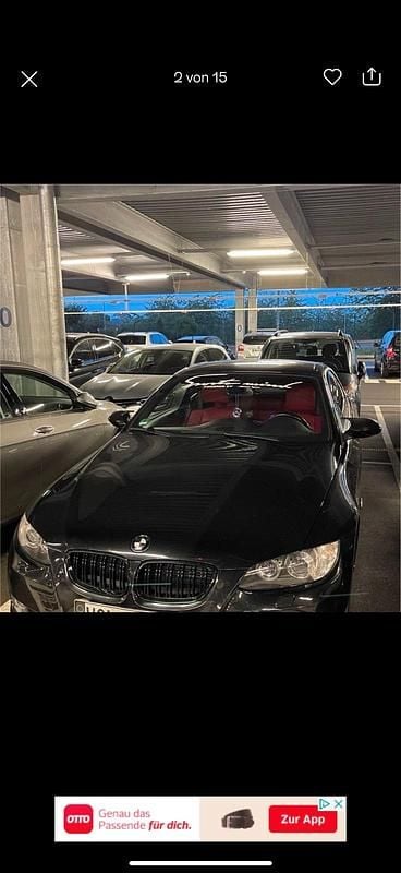 Gebraucht BMW 320 Cabriolet 170 PS (125 kW) 2007 Schwarz Cabrio