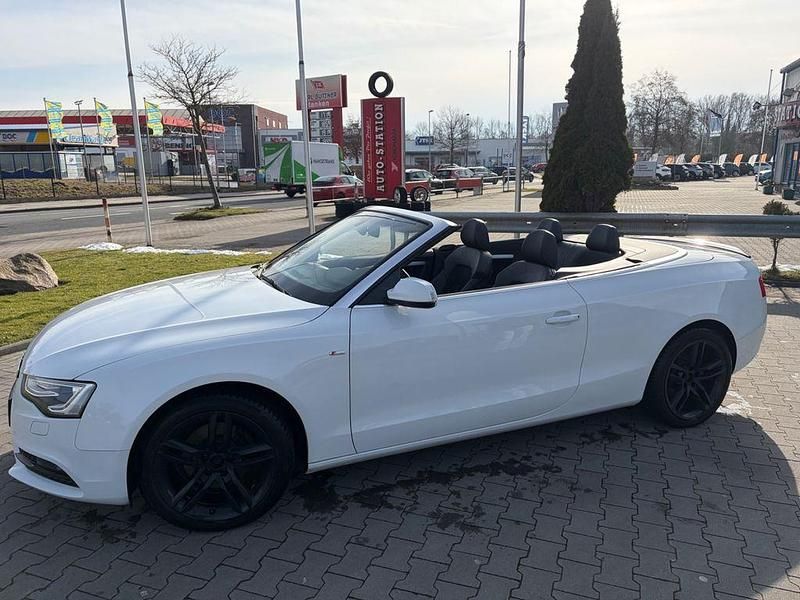 Gebraucht Audi A5 Cabriolet S-Line 170 PS (125 kW) 2013 Weiß Cabrio