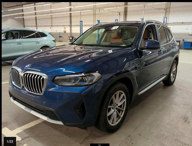 Blau Gebraucht 2022 BMW X3 Performance SUV | 33.082 € (Fairer Preis) - Bild 1/4