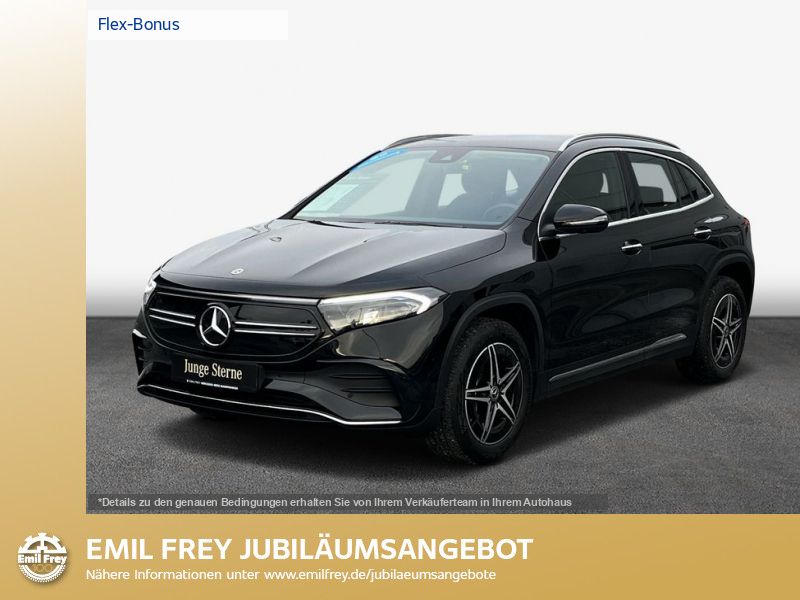 Schwarz Gebraucht 2023 Mercedes EQA250 Advanced Plus SUV | 41.350 € (Teuer) - Bild 1/4