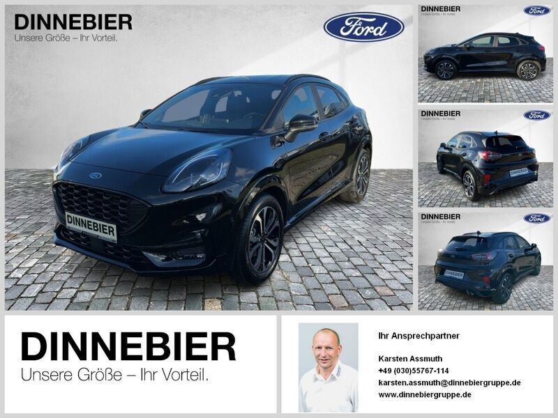 Schwarz (metallic) Gebraucht 2023 Ford Puma ST-Line X SUV | 23.189 € (Fairer Preis) - Bild 1/2