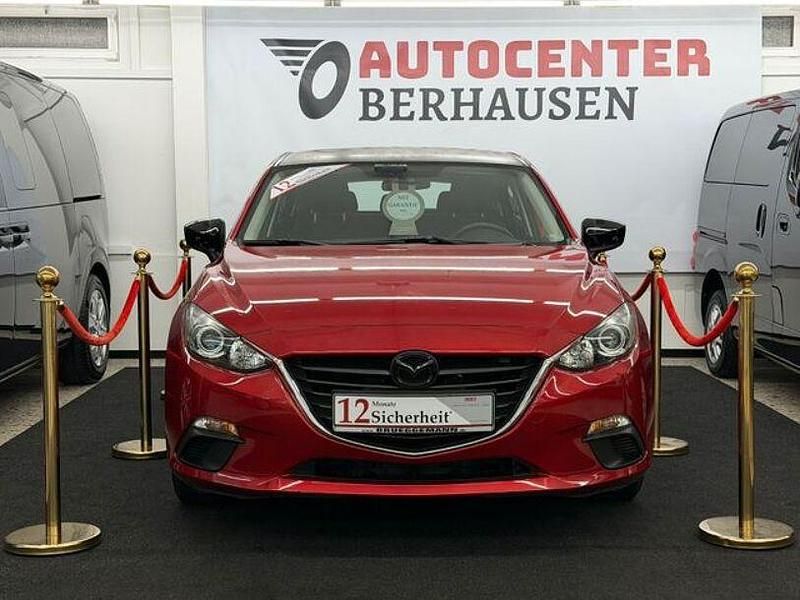 Rot Gebraucht 2014 Mazda 3 Prime-Line Limousine | 10.999 € (Etwas zu teuer) - Bild 1/4