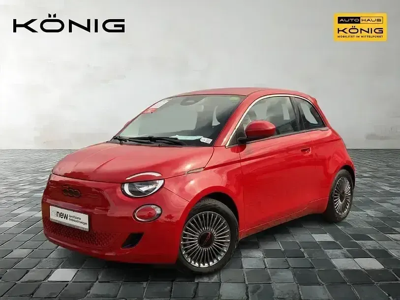 Gebraucht Fiat 500e Red 86 kW (118 PS) 2022 Rot Kleinwagen