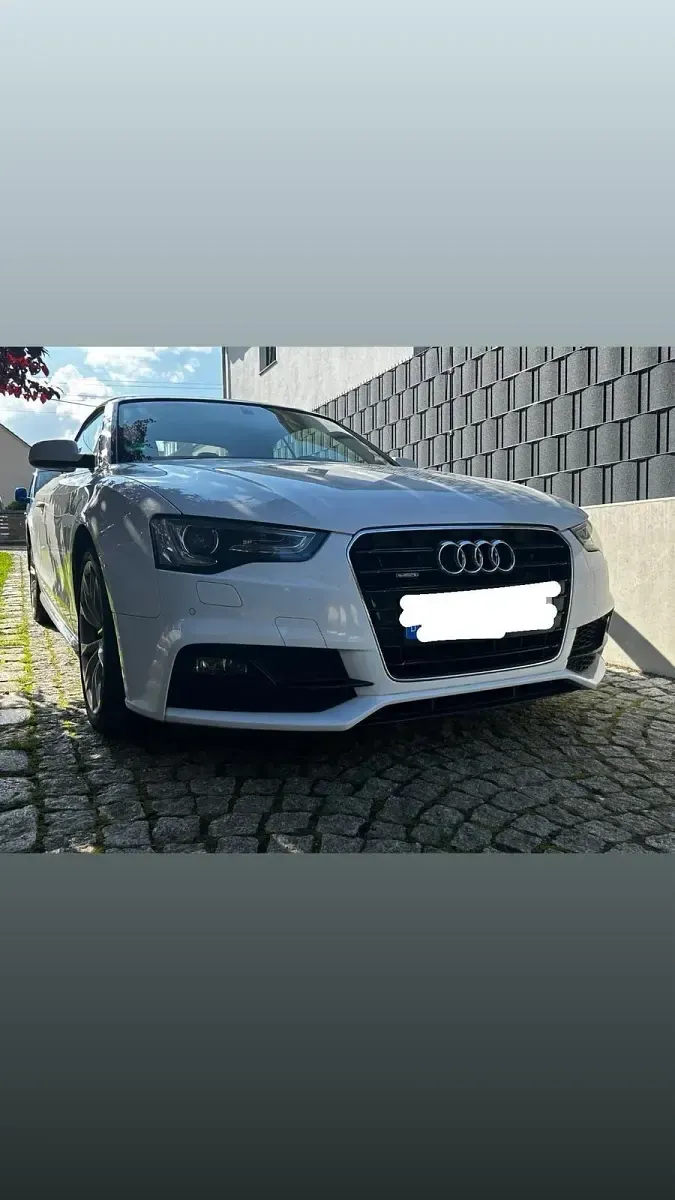 Gebraucht Audi A5 Cabriolet S-Line 190 PS (139 kW) 2016 Weiß Cabrio