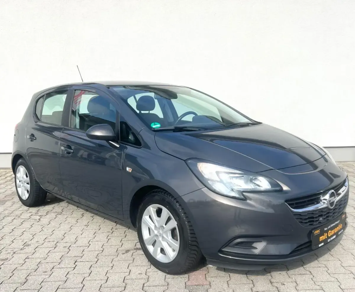 Gebraucht Opel Corsa Edition 90 PS (66 kW) 2016 Grau Kleinwagen
