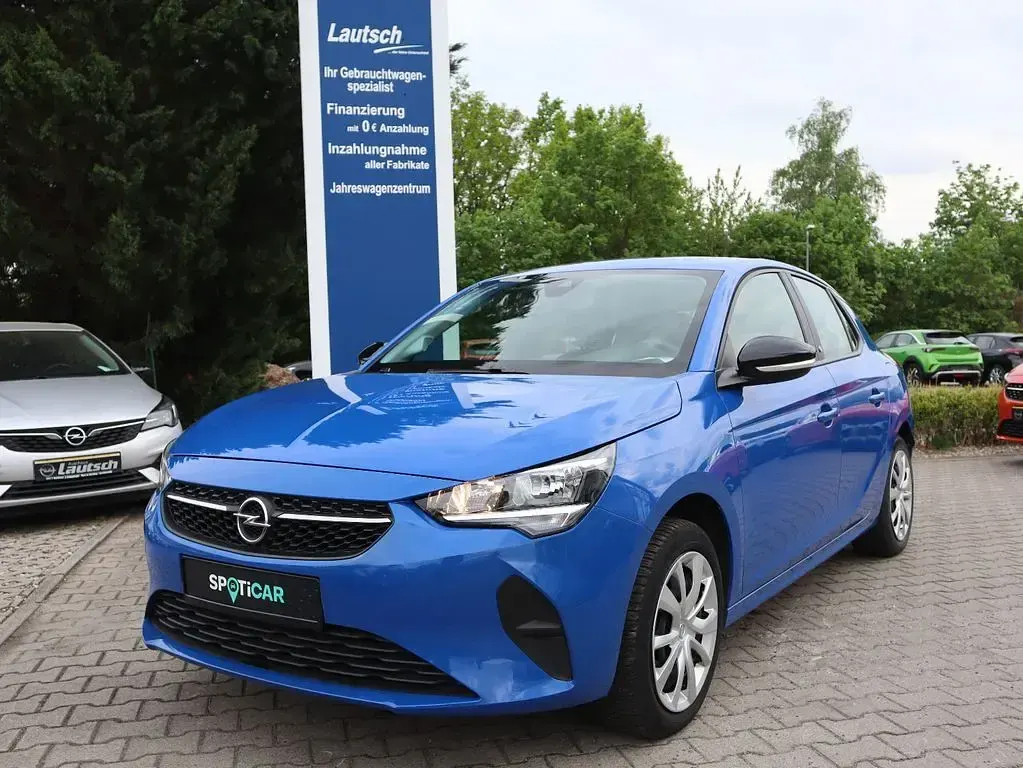 Usado Opel Corsa-e Edition 100 kW (136 HP) 2022 Azul Citadino