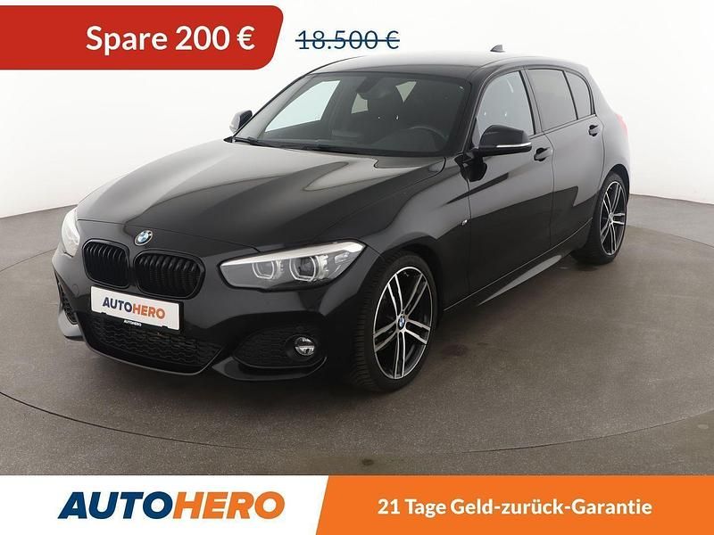 Schwarz Gebraucht 2019 BMW 118 M Sport Kleinwagen | 18.300 € (Fairer Preis) - Bild 1/3