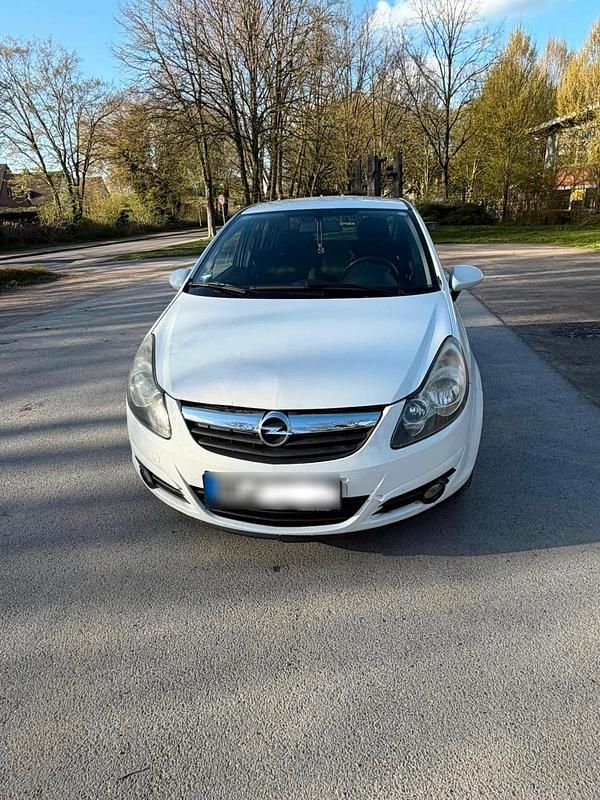Gebraucht Opel Corsa Edition 75 PS (55 kW) 2010 Weiß Kleinwagen