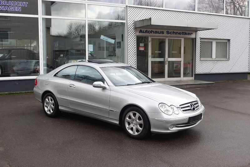 Gebraucht Mercedes CLK200 Elegance 163 PS (119 kW) 2003 Brillantsilber  metalliclack (metallic) Coupé