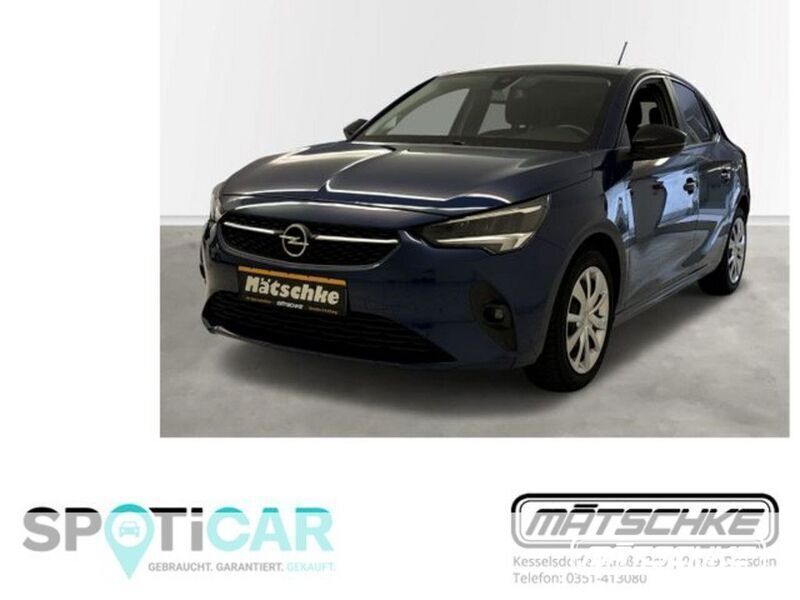 Blau Gebraucht 2020 Opel Corsa Edition Kleinwagen | 13.900 € (Fairer Preis) - Bild 1/4