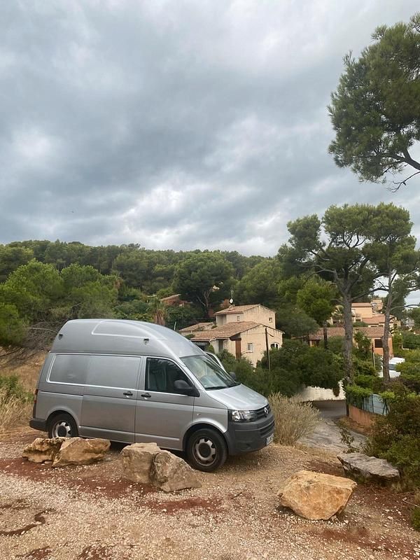 Gebraucht VW T5 2010 Silber Van