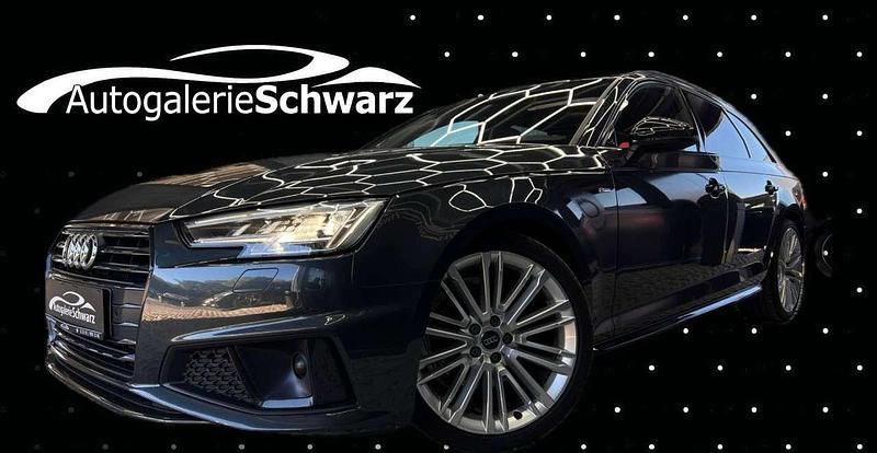 Manhattangrau metallic Gebraucht 2019 Audi A4 S-Line Kombi | 21.450 € (Superpreis) - Bild 1/3