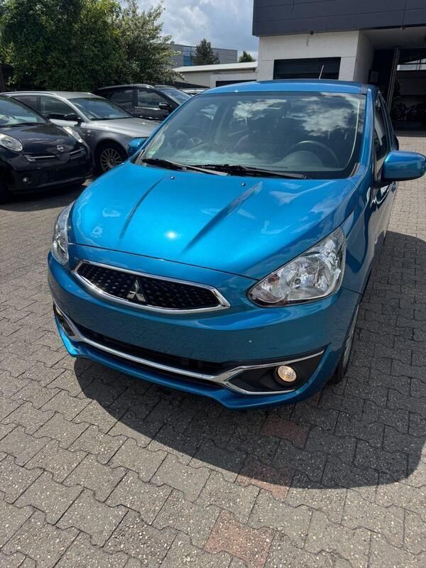Blau Gebraucht 2017 Mitsubishi Space Star Kleinwagen | 5.699 € (Fairer Preis) - Bild 1/4