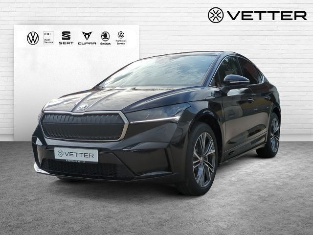Schwarz Gebraucht 2023 Skoda Enyaq iV SUV | 44.898 € (Superpreis) - Bild 1/4