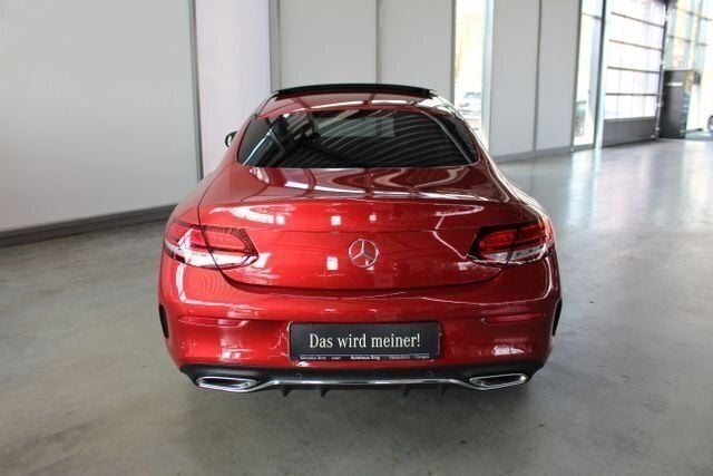 Gebraucht Mercedes C400 AMG 333 PS (244 kW) 2020 Rot , designo hyazinthrot metallic Coupé