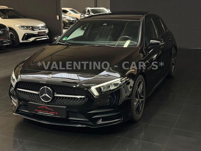 Gebraucht Mercedes A180 AMG line 136 PS (100 kW) 2019 Schwarz Limousine