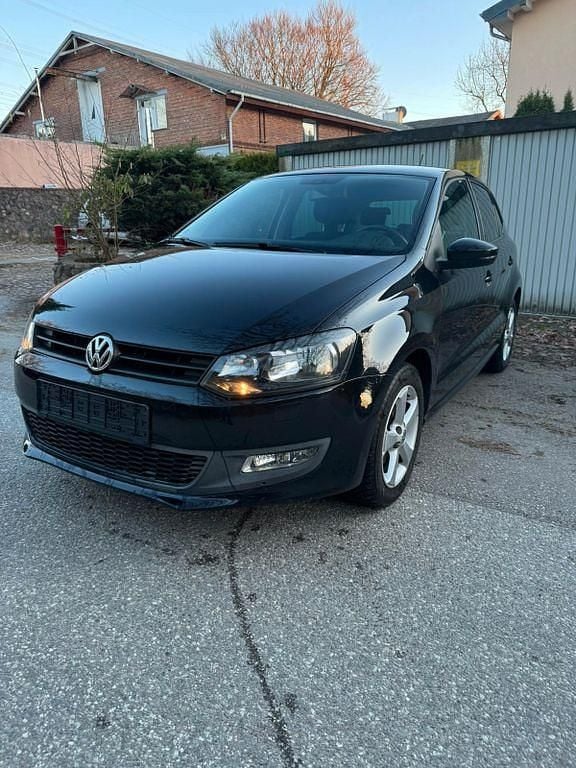 Gebraucht VW Polo Comfortline 75 PS (55 kW) 2010 Schwarz Kleinwagen
