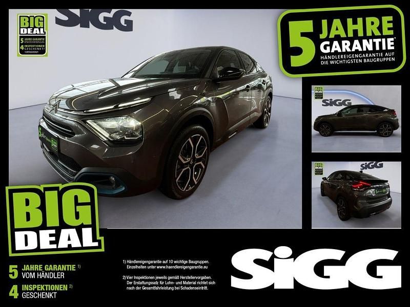 Gebraucht Citroën e-C4 Shine 100 kW (136 PS) 2023 Platiniumgrau metalliclackie Limousine