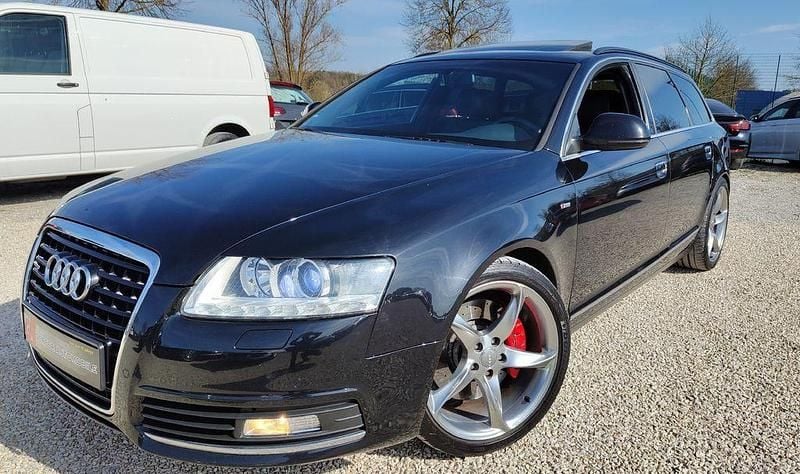 Schwarz Gebraucht 2009 Audi A6 S-Line Kombi | 6.500 € (Fairer Preis) - Bild 1/4