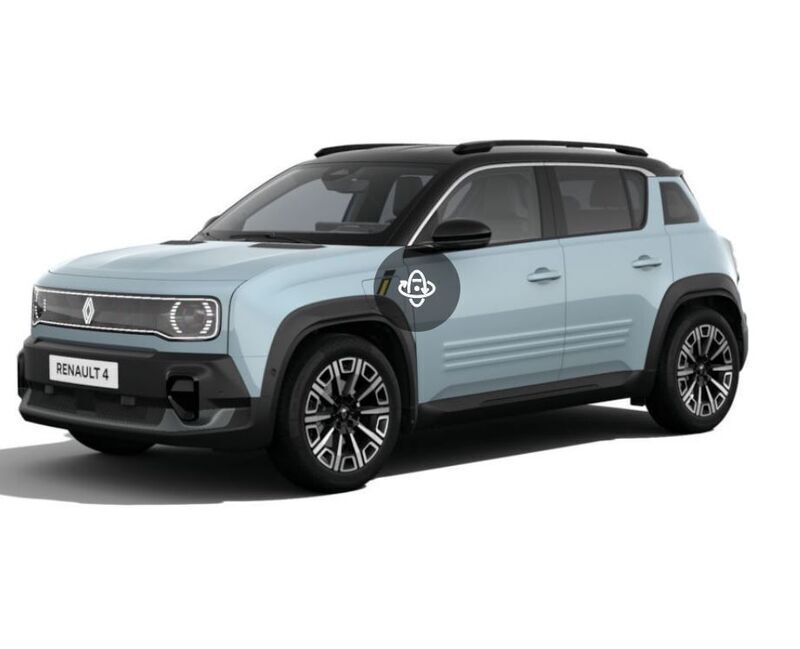 Blau Neu 2025 Renault 4 E-Tech Iconic SUV | 34.690 € (Guter Preis) - Bild 1/4