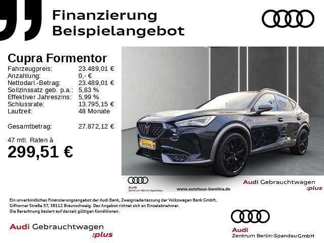 Blau Gebraucht 2022 Cupra Formentor SUV | 23.489 € (Fairer Preis) - Bild 1/4