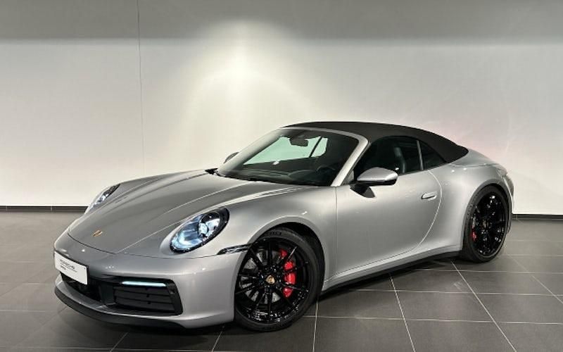 Silber Gebraucht 2024 Porsche 911 Carrera S Cabriolet Cabrio | 144.900 € (Fairer Preis) - Bild 1/4