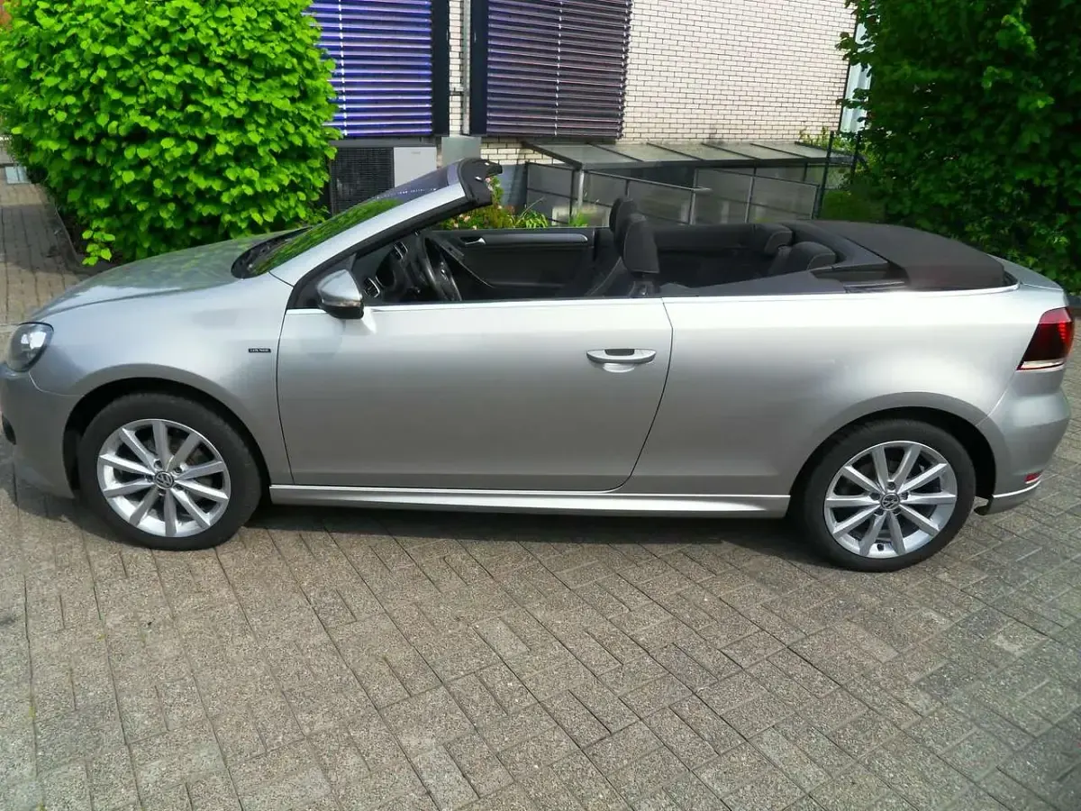 Brugt VW Golf Cabriolet LOUNGE 110 HK (80 kW) 2016 Sølv Cabriolet