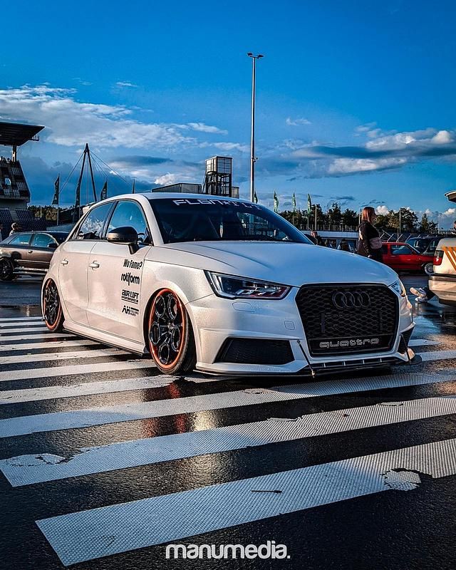 Gebraucht Audi S1 Design 300 PS (220 kW) 2017 Weiß Kleinwagen