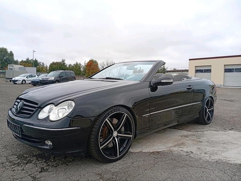 Schwarz Gebraucht 2004 Mercedes CLK500 Cabrio | 8.990 € (Superpreis) - Bild 1/4