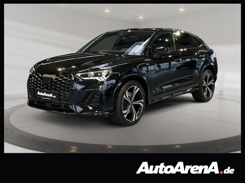 Mythosschwarz metallic Gebraucht 2023 Audi Q3 Sportback S-Line SUV | 45.811 € (Guter Preis) - Bild 1/2