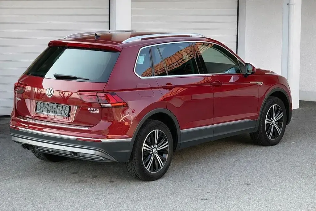 Gebraucht VW Tiguan Highline 190 PS (139 kW) 2017 Rot SUV