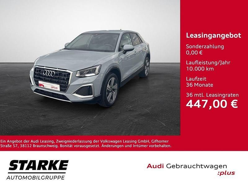 Grau Gebraucht 2025 Audi Q2 Advanced SUV | 32.960 € (Etwas zu teuer) - Bild 1/3