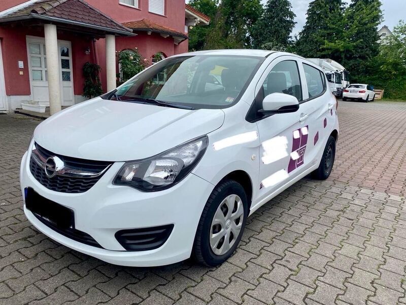 Weiß Gebraucht 2018 Opel Karl Edition Kleinwagen | 3.470 € - Bild 1/4