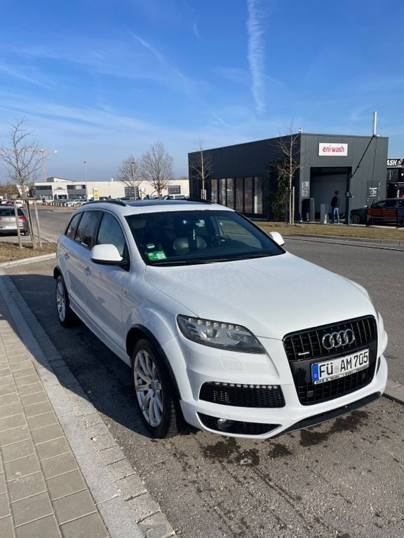 Weiß Gebraucht 2014 Audi Q7 S-Line SUV | 21.000 € (Superpreis) - Bild 1/4